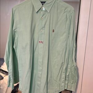 Ralph Lauren Men's Green Shirt